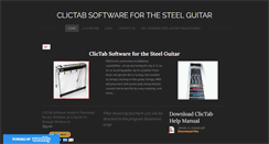 Desktop Screenshot of clictab.com