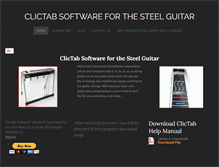 Tablet Screenshot of clictab.com
